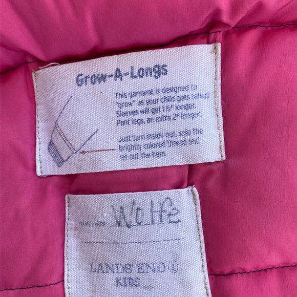 Kids Expedition Waterproof Winter Down Parka from Lands End - Picture 6 of 7